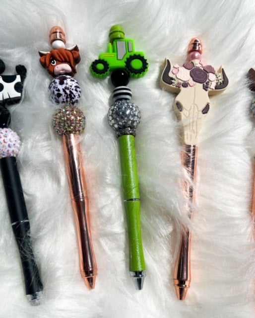 Custom Beaded Pen  Blingy Bee Creations