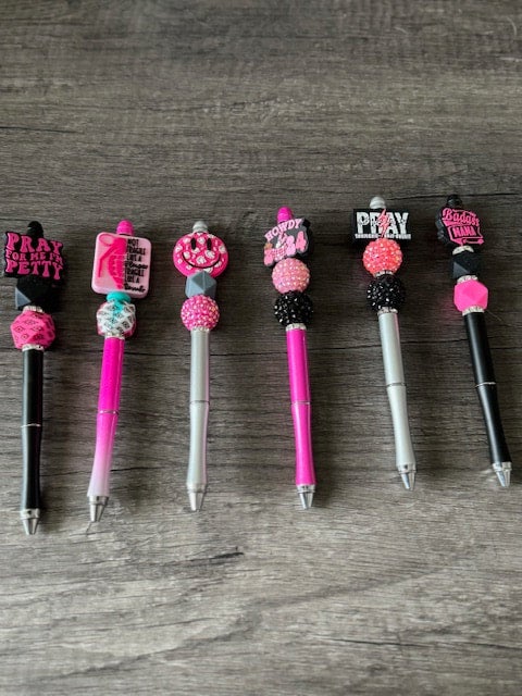 Custom beaded pen – Pen creations with Amber
