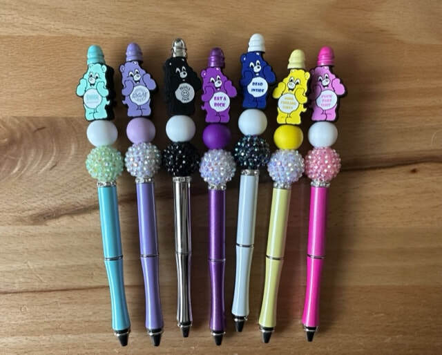 Custom Beaded Pen  Blingy Bee Creations