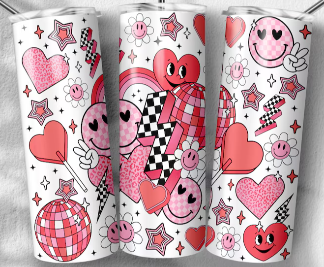 Valentine's Tumblers | Blingy Bee Creations